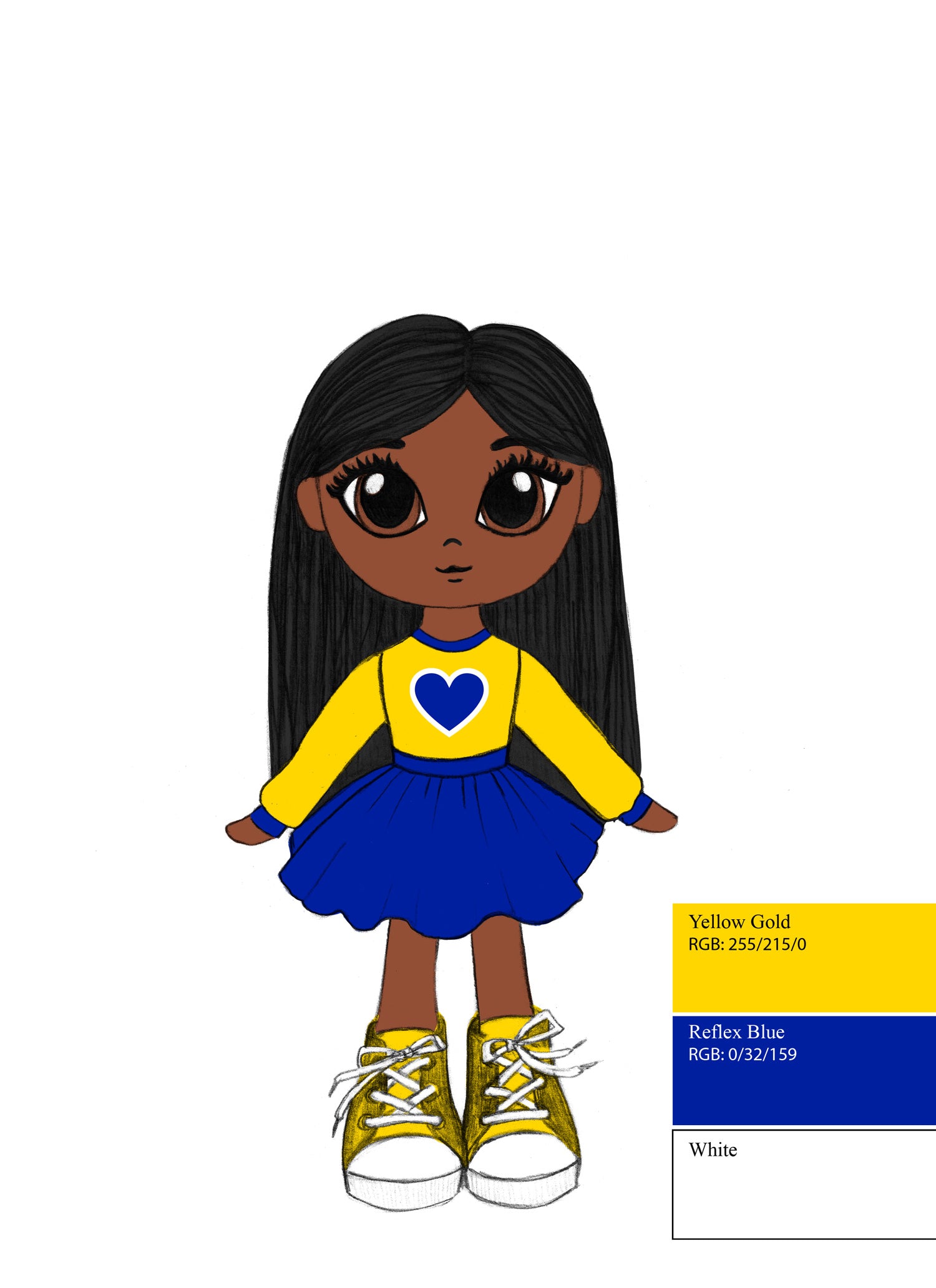 Royal Heart Diva 16" - Chloe Doll