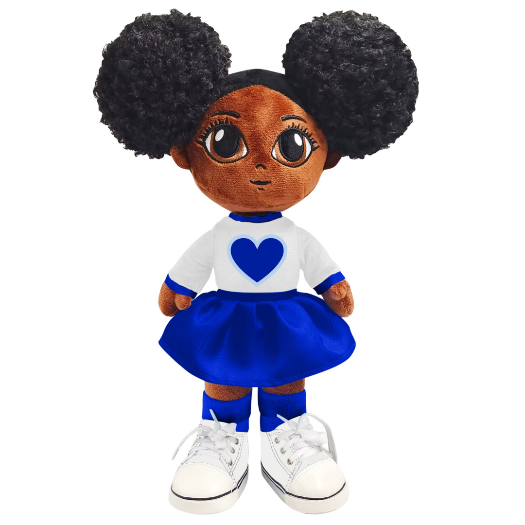 Blue Heart Diva 16" - Amari Doll