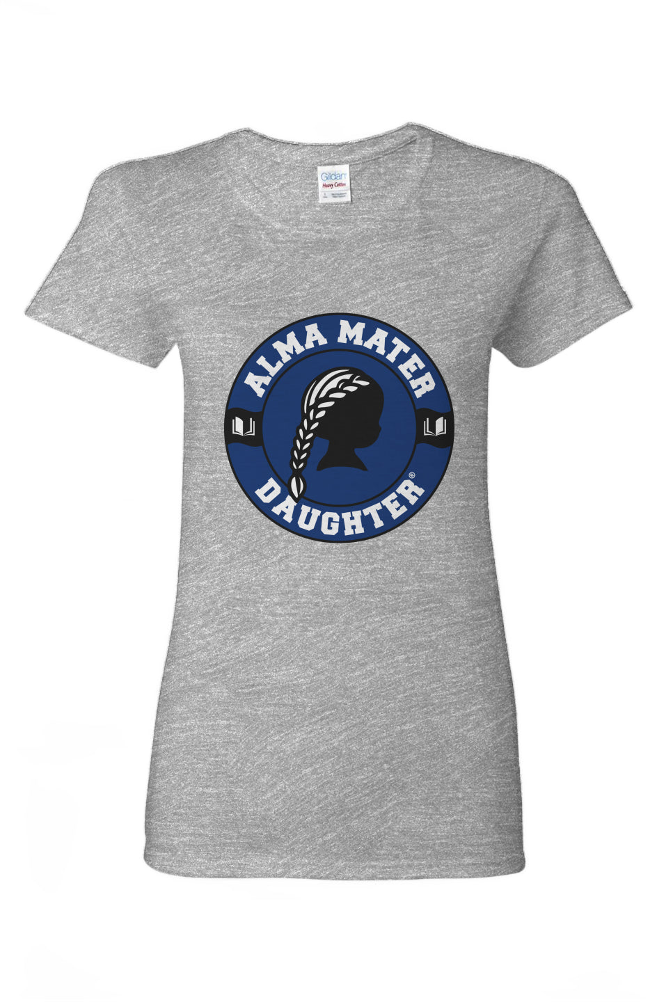 Legacy Women's Tee - Navy Blue Logo 2