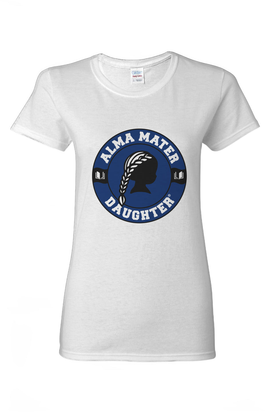 Legacy Women's Tee - Navy Blue Logo 2