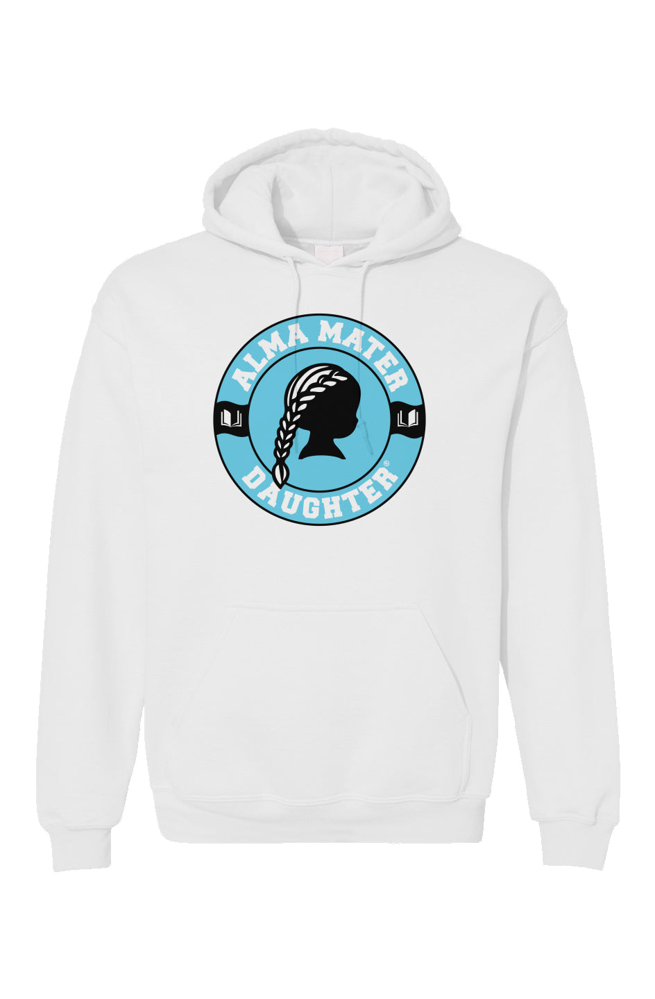 Legacy Adult Hoodie - Light Blue Logo