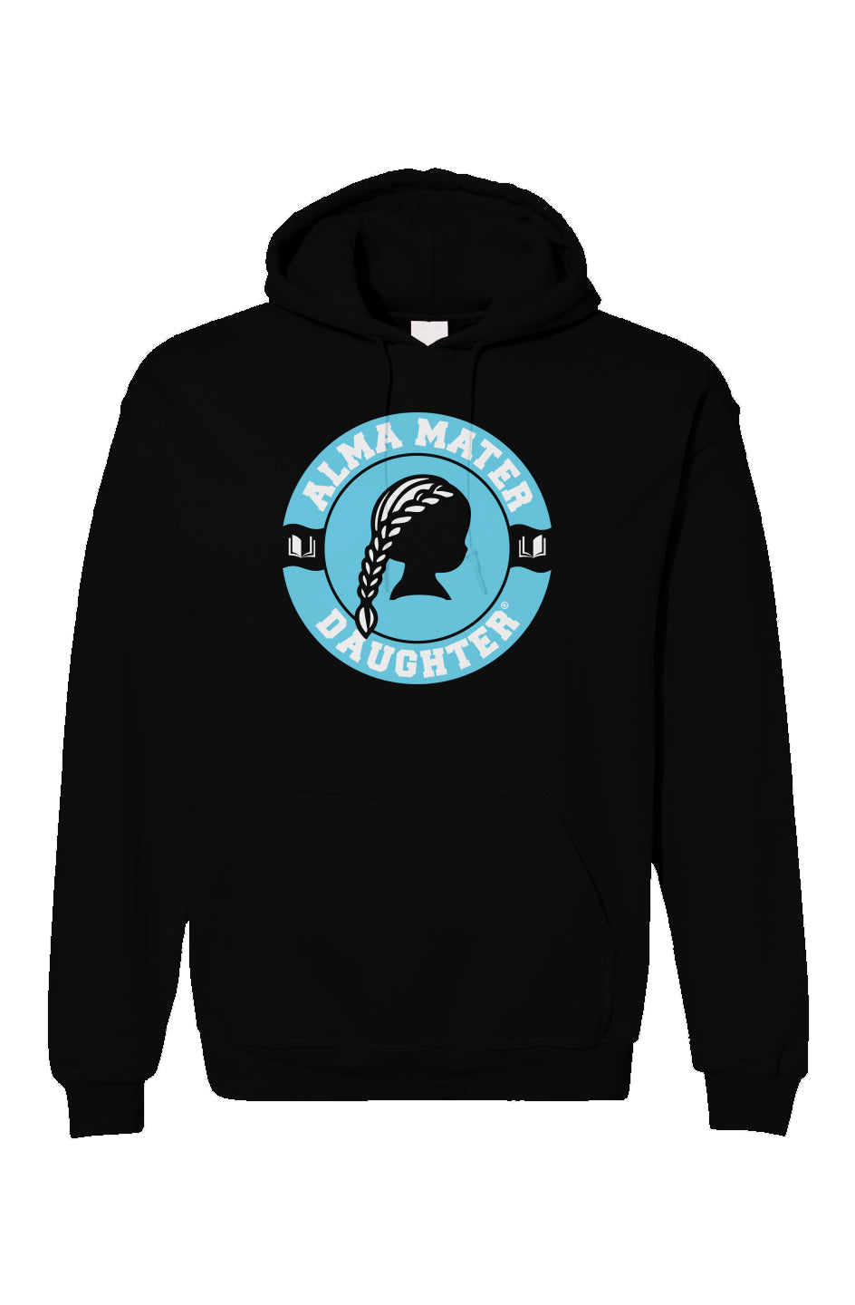 Legacy Adult Hoodie - Light Blue Logo