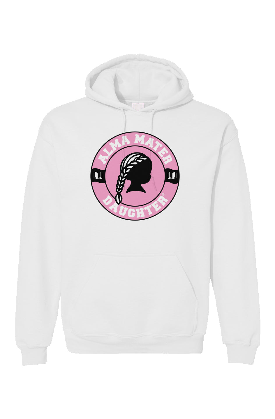 Legacy Adult Hoodie - Light Pink Logo