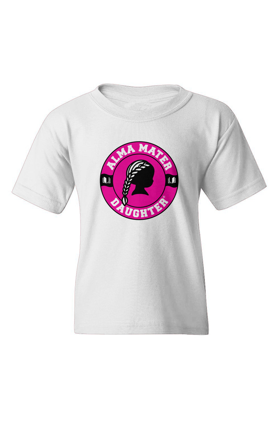 Future Legacy Youth Tee - Dark Pink Logo