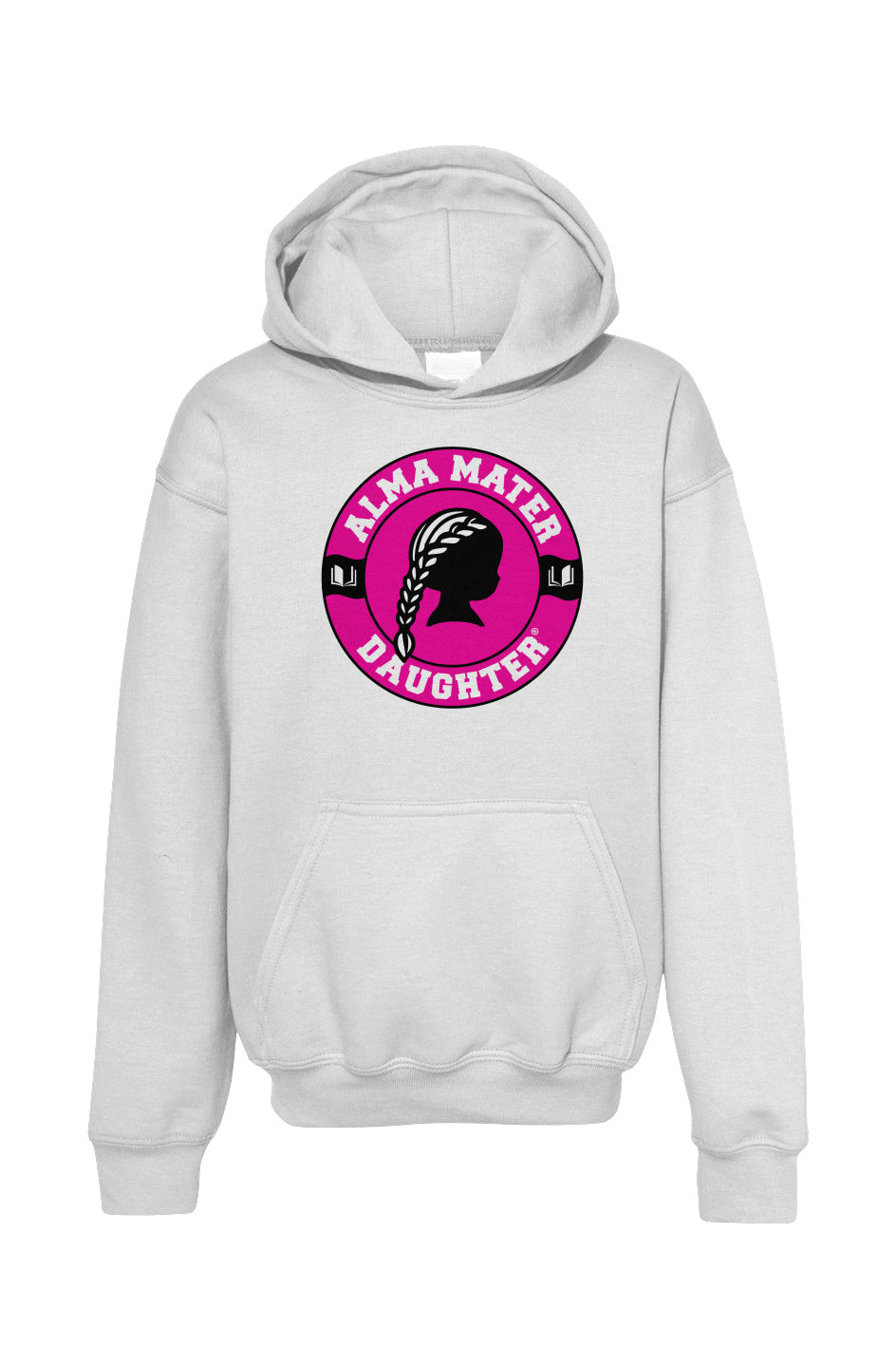 Future Legacy Youth Hoodie - Dark Pink Logo