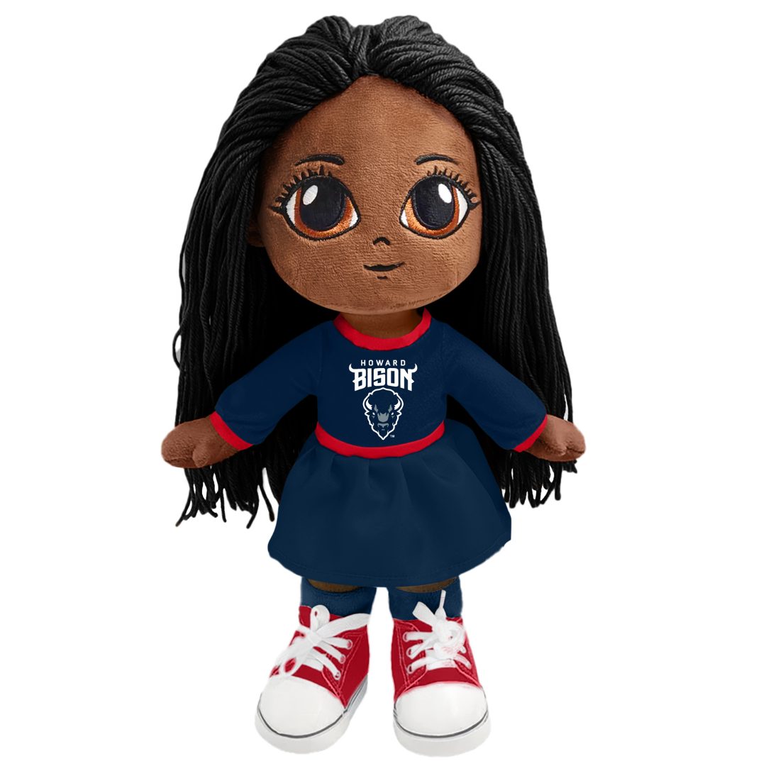 Howard University Bison Logo 16" - Chloe Doll