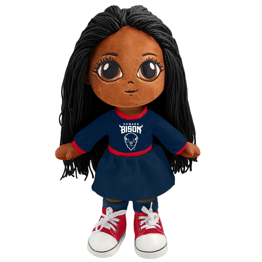 Howard University Bison Logo 16" - Chloe Doll