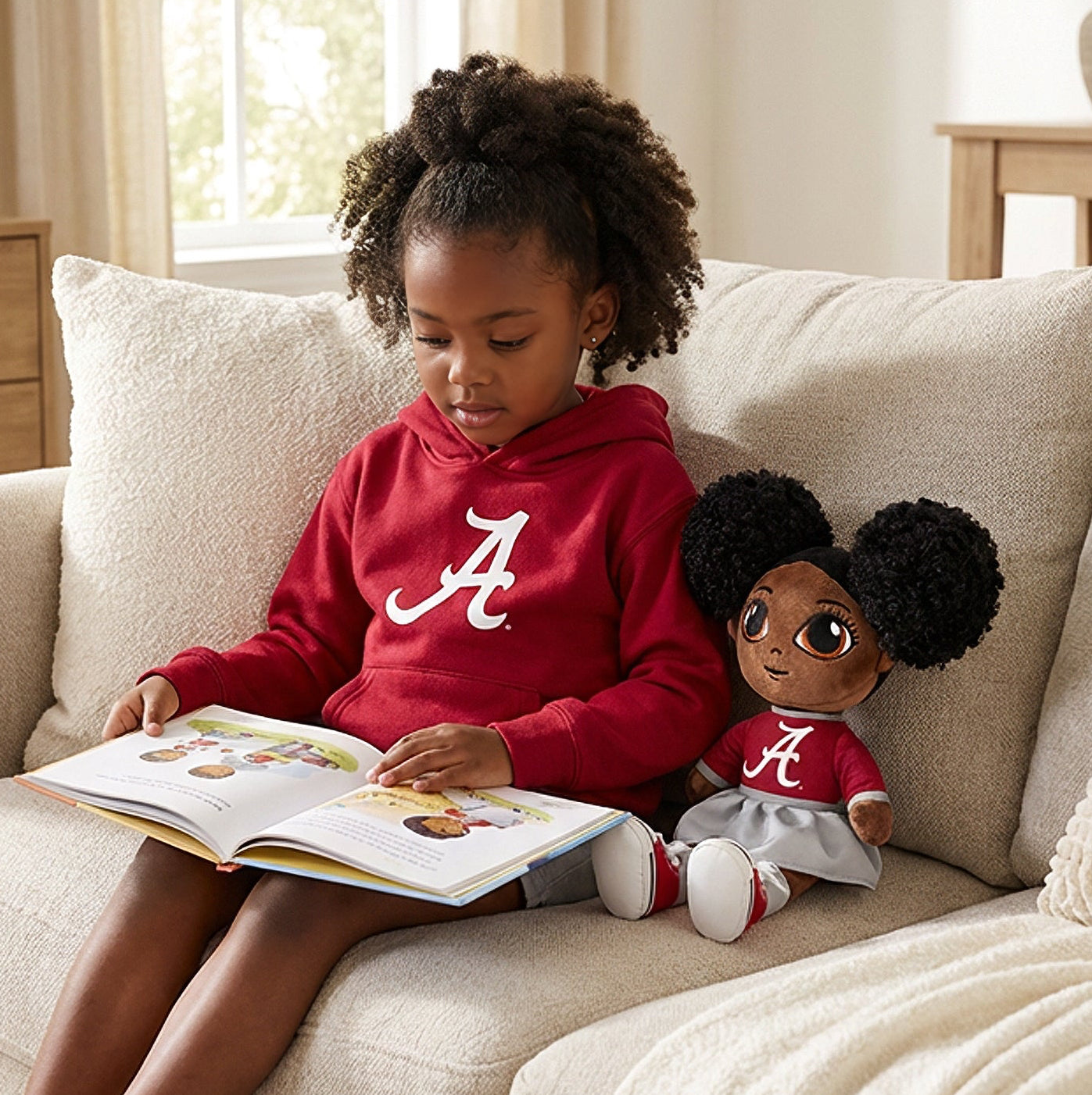 University of Alabama 16" - Amari Doll
