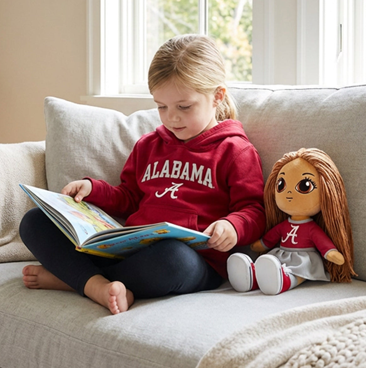 University of Alabama 16" - Riley Doll