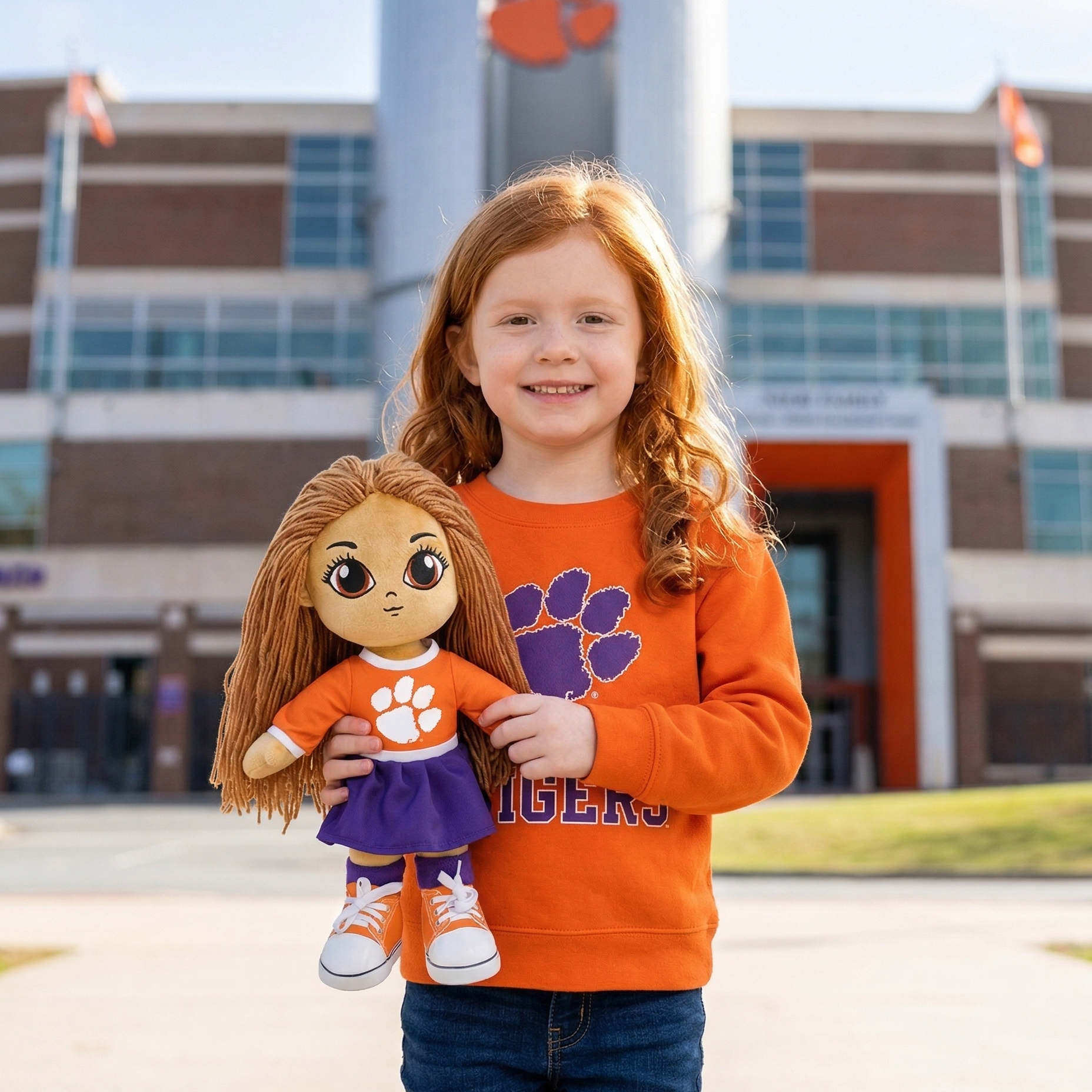 Clemson University 16" - Riley Doll