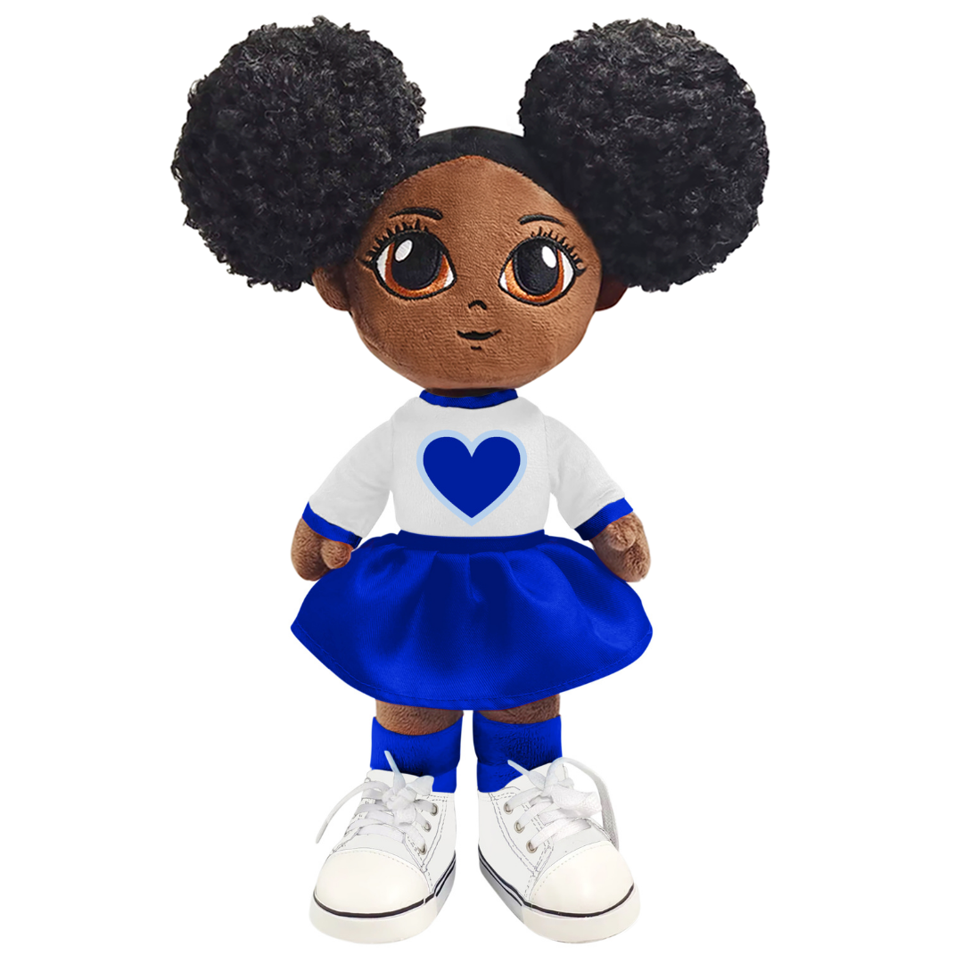 Blue Heart Diva 16" - Amari Doll