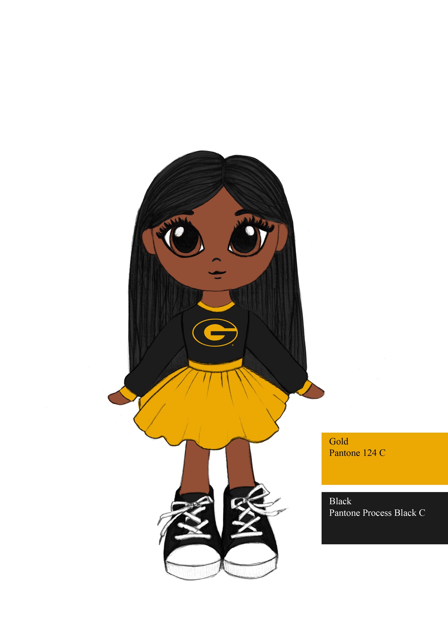 Grambling State University 16" - Chloe Doll