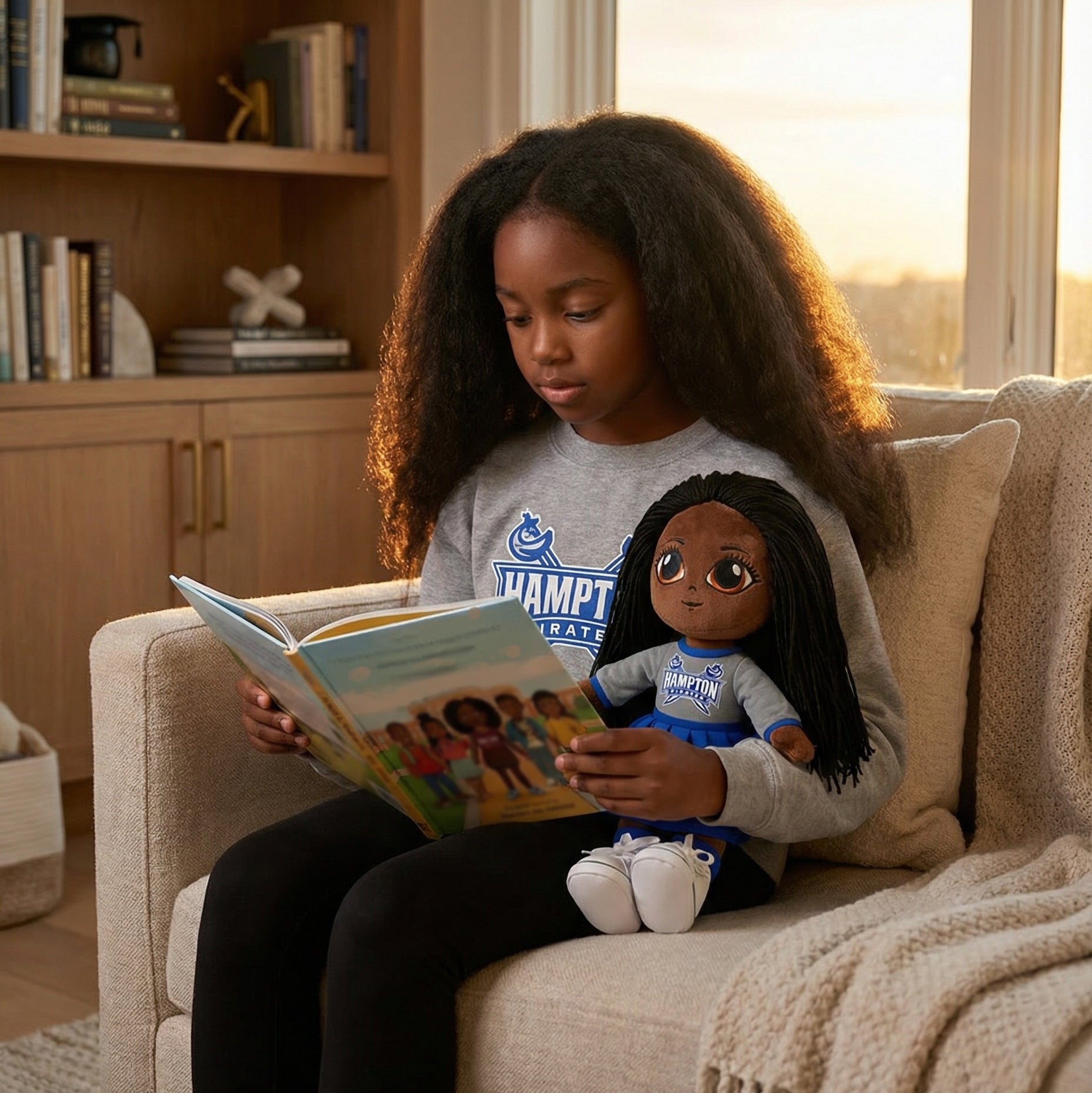 Hampton University 16" - Chloe Doll