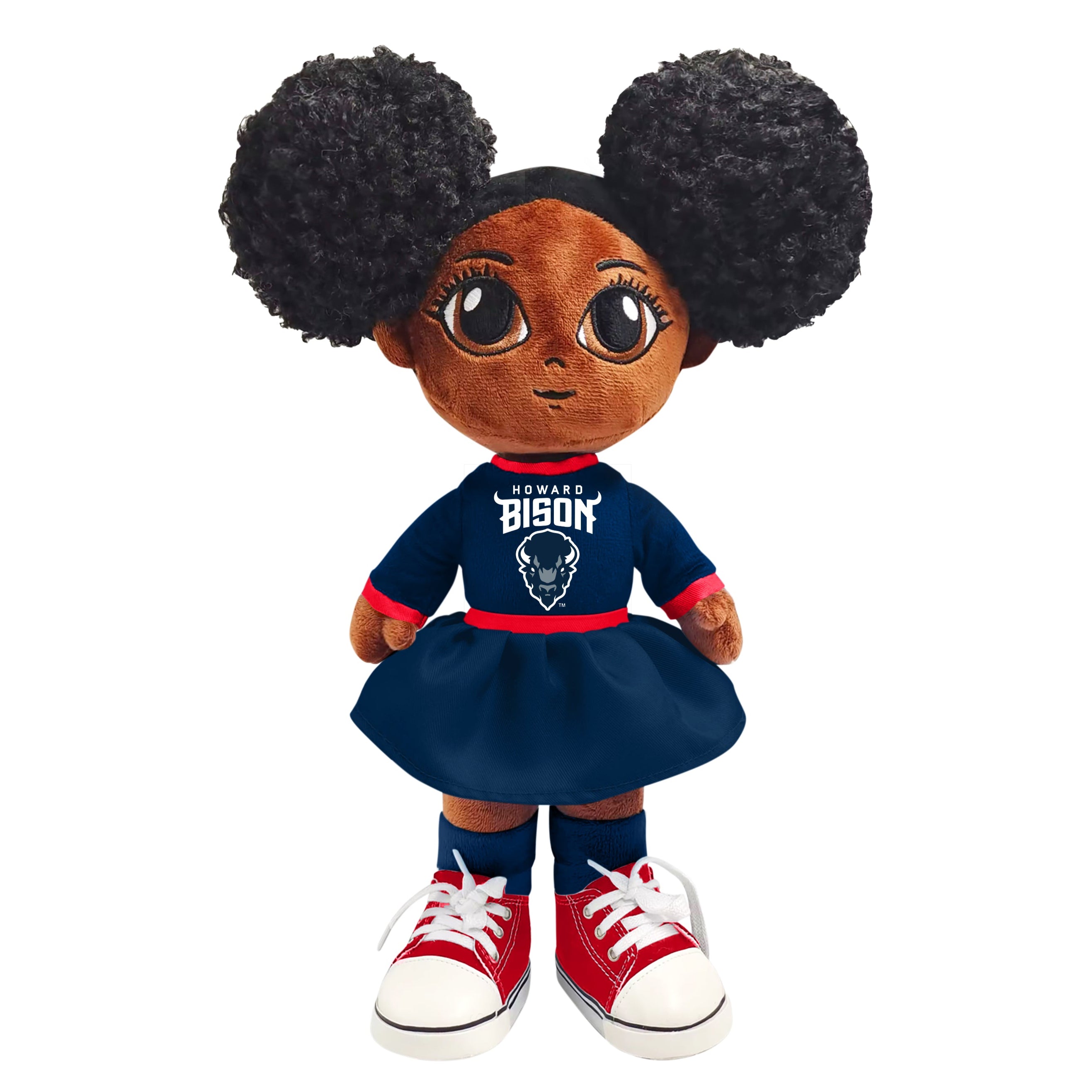 Howard University Bison Logo 16" - Amari Doll