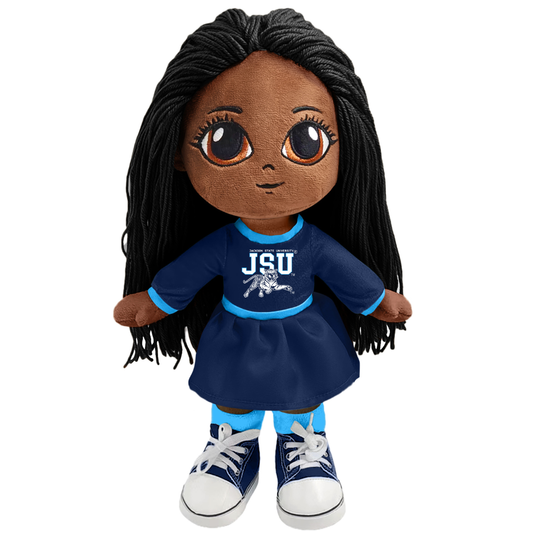 Jackson State University Tiger Logo 16" - Chloe Doll