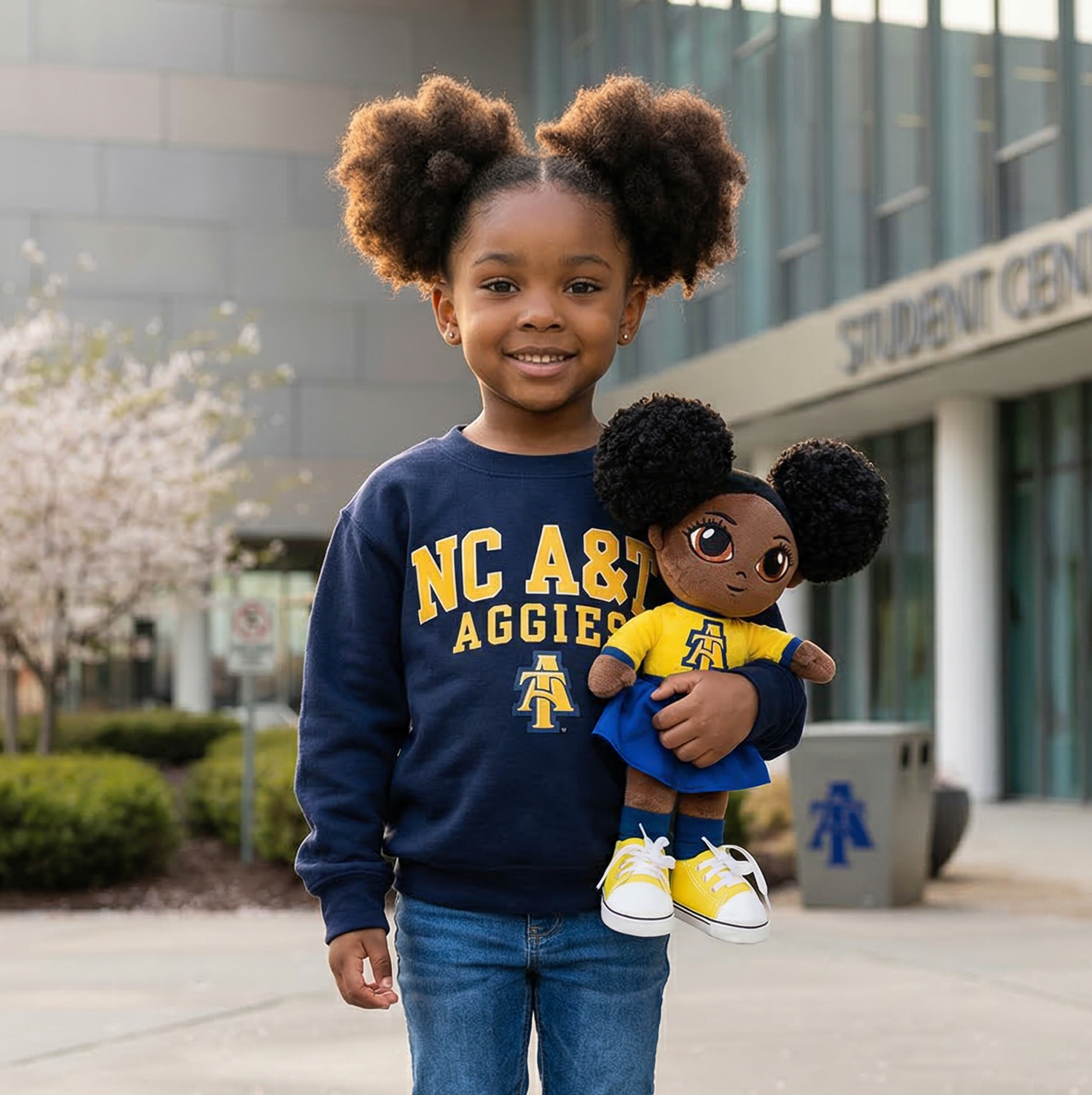 North Carolina A&T 16" - Amari Doll