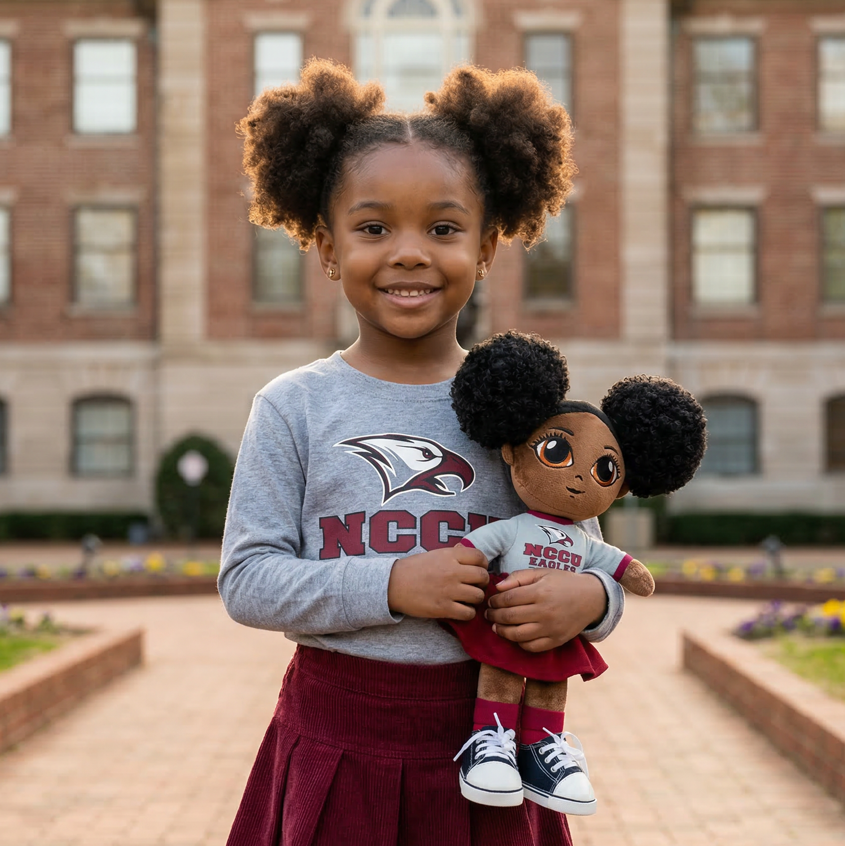 North Carolina Central University 16" - Amari Doll