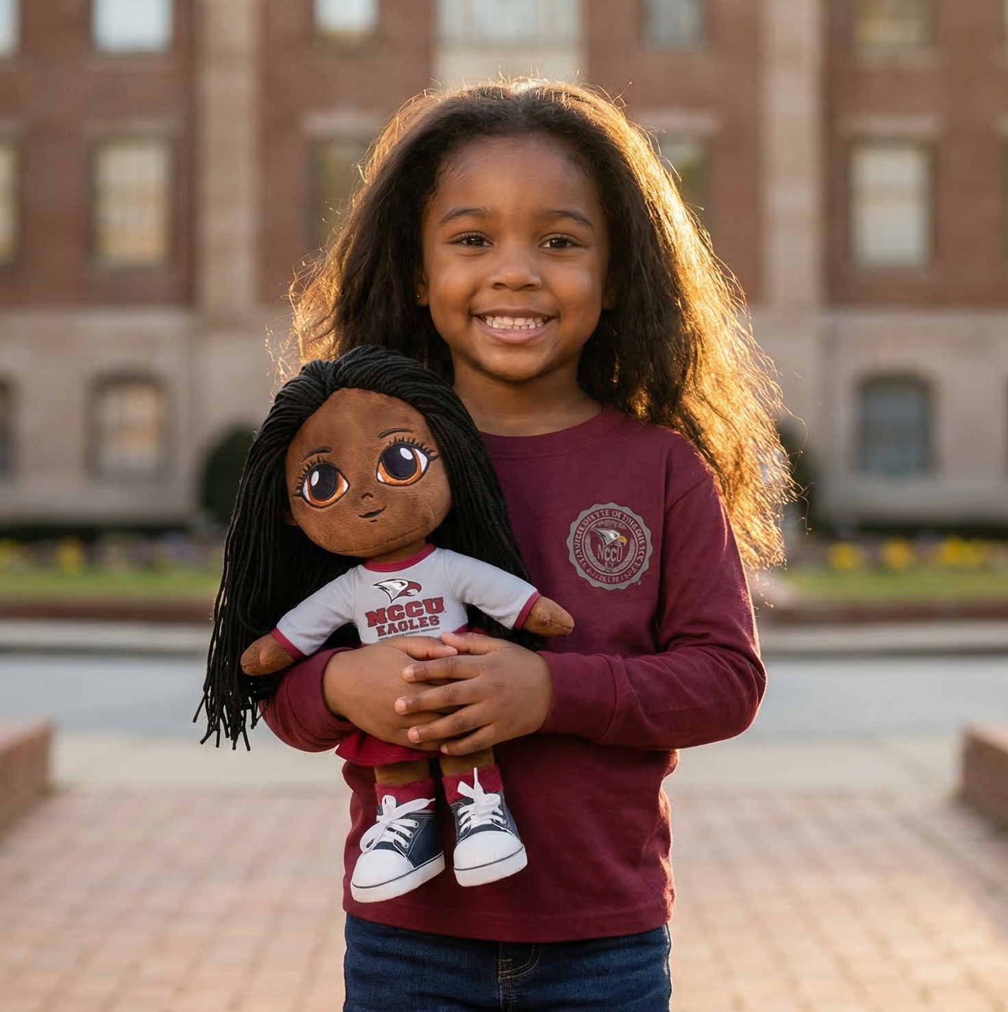 North Carolina Central University 16" - Chloe Doll