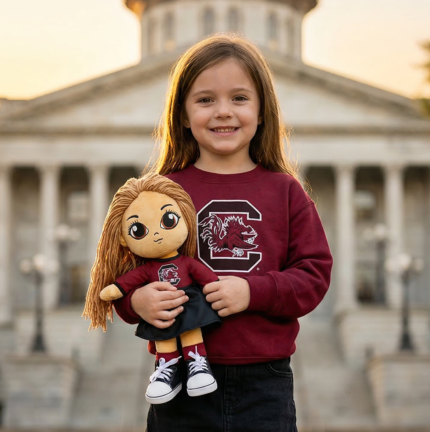 University of South Carolina 16" - Riley Doll